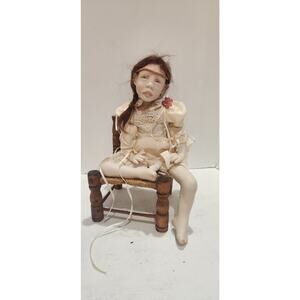 Ultra Rare Sandi McAslan Brown Hair Porcelain Doll Limited Ed 9 Of 25